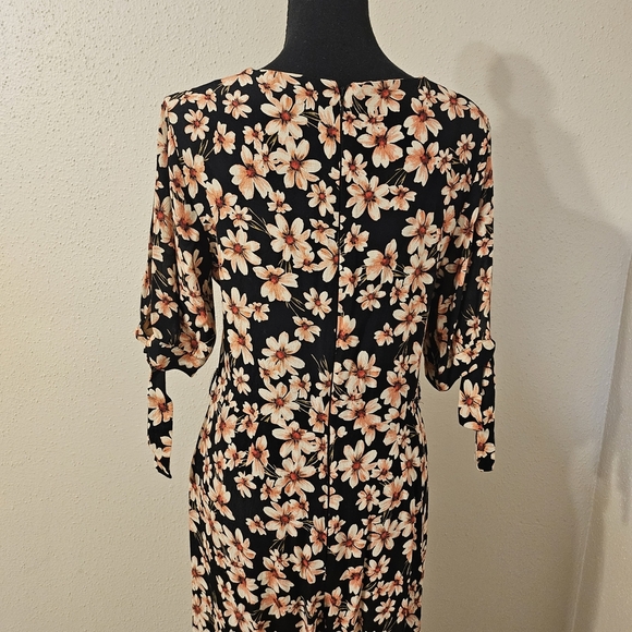 Floral Black Jumpsuit - Picture 7 of 7